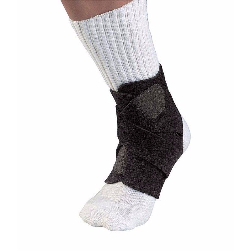 Ankle adjustable figure of 8 support